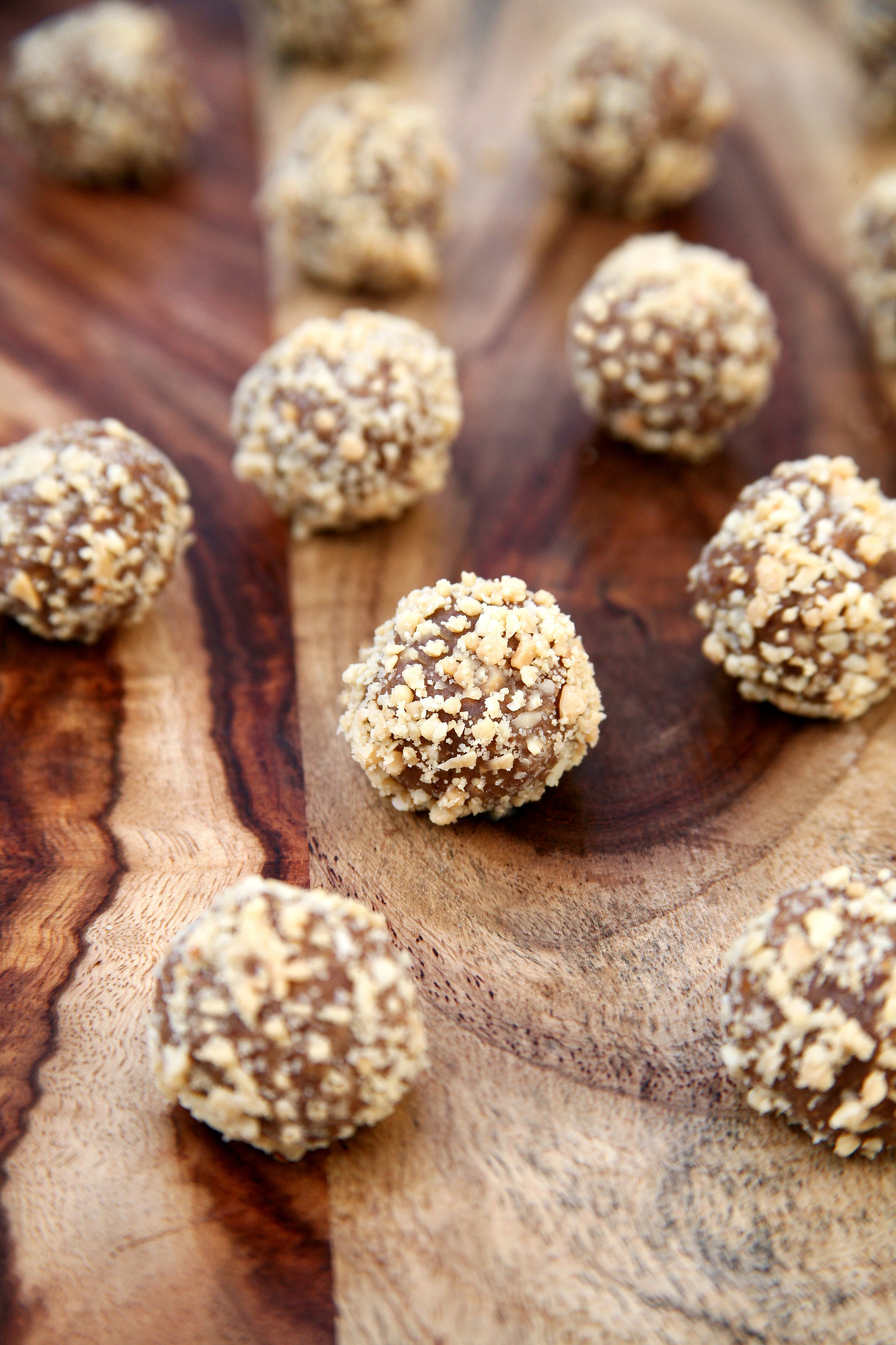 4-Ingredient Salted Peanut Protein Balls