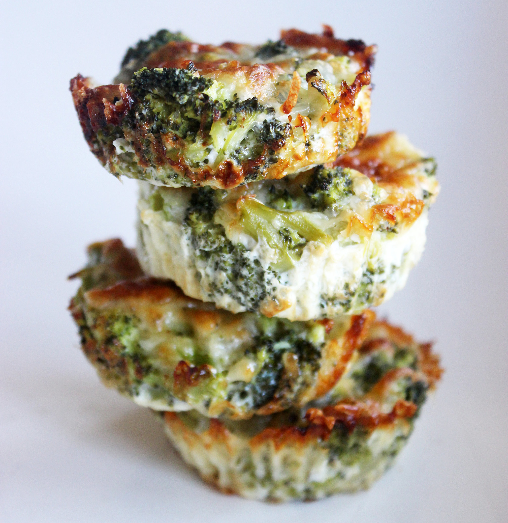Craving Broccoli Cheese Soup? Bake These Healthy Cheesy Bites Instead
