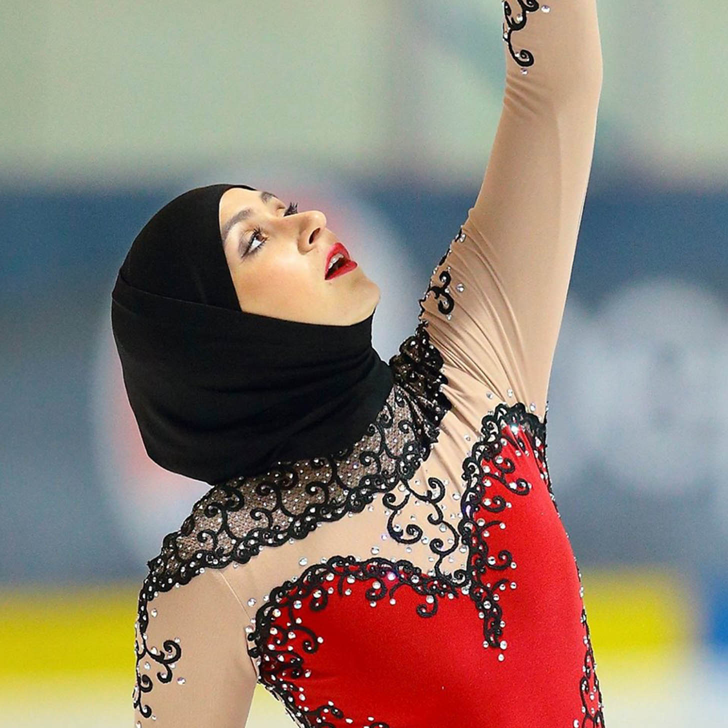 "Ice Princess in a Hijab" Has Her Eye on the Winter Olympics